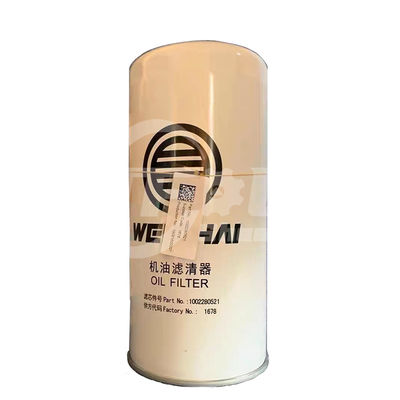 comprar Filtros de óleo 1002280521 para caminhões Sinotruk Howo WEICHAI Partes de motores Fabricação em linha