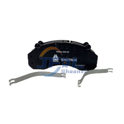 comprar WG91004430501 Discos de atrito almofadas de travagem dianteiras para Sinotruk Howo Fabricação em linha