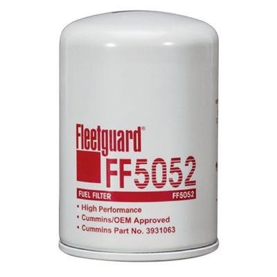 Componentes do motor da Cummins filtro de combustível da fleetguard FF5052 FF5018