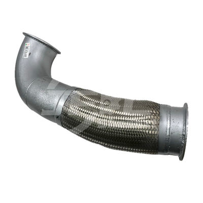 Conexão flexível do tubo de escape conjunto do tubo de escape WG9725540154 para peças de camião HOWO