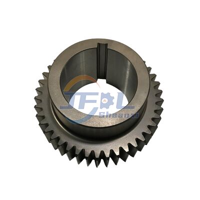 Engrenagem de caixa de engrenagens de aço ligado de alta resistência com capacidade de torque de 2400 N * m e amortecimento por carburante para caminhões Shac FAW Foton